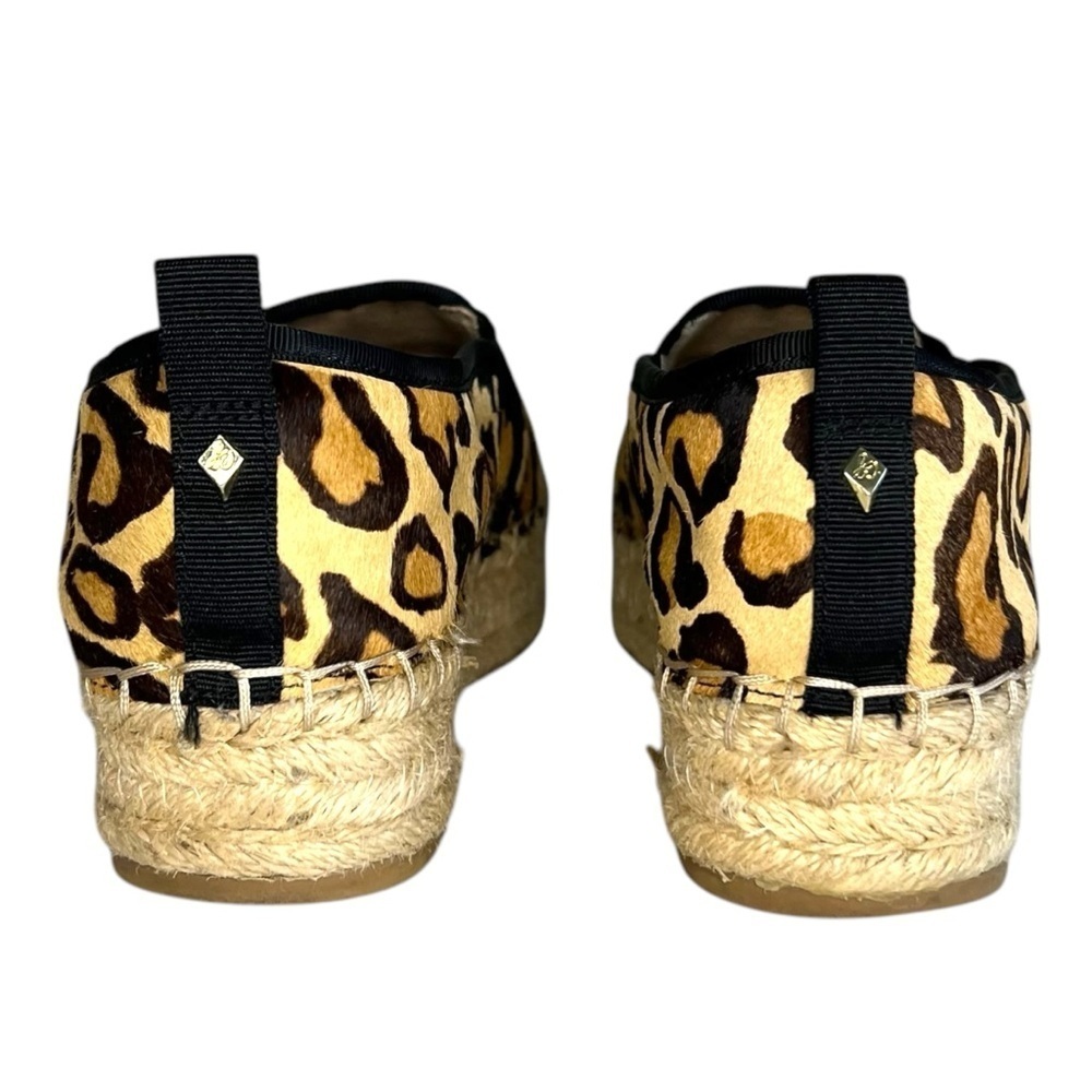 Sam Edelman Carrin Calf Hair Leopard Print Platform
Espadrilles Size 8 - Picture 4 of 11